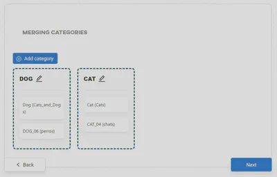 Deleting empty categories