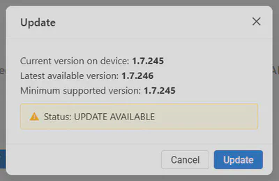 Update