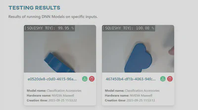 AI’VIEWER saved inputs