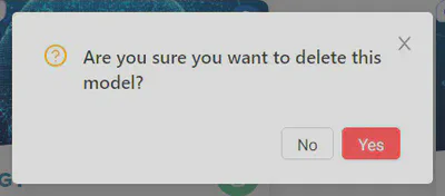 Delete model