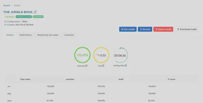 Model details example