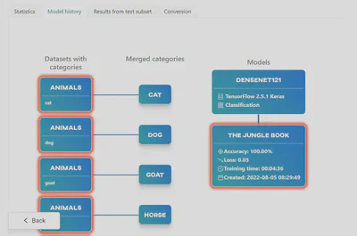 Model history