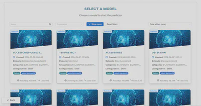 Select a model