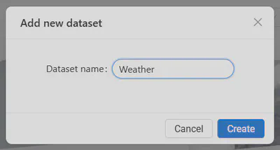 Create dataset