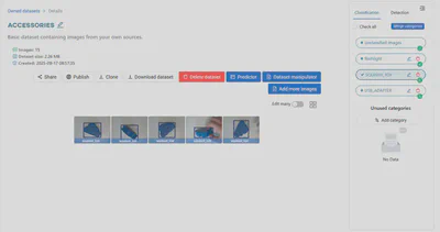Select multiple categories/tags