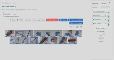 Object detection view