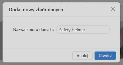Tworzenie zbioru danych