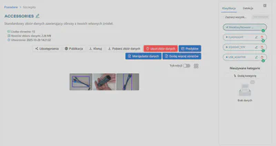 Wybierz ‘Nieskasyfikowane obrazy’