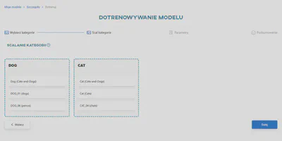 Scalanie kategorii z przypisanymi wszystkimi klasami