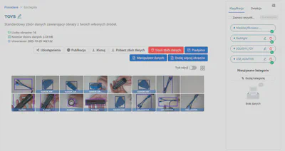 Sprawdź zbiór danych