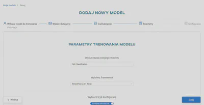 Ustaw parametry modelu