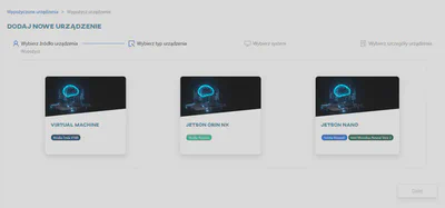 Wybierz rodzaj systemu