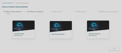 Wubierz źródło urządzenia