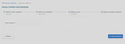 Wprowadź nazwę urządzenia