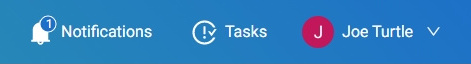 Notifications and tasks